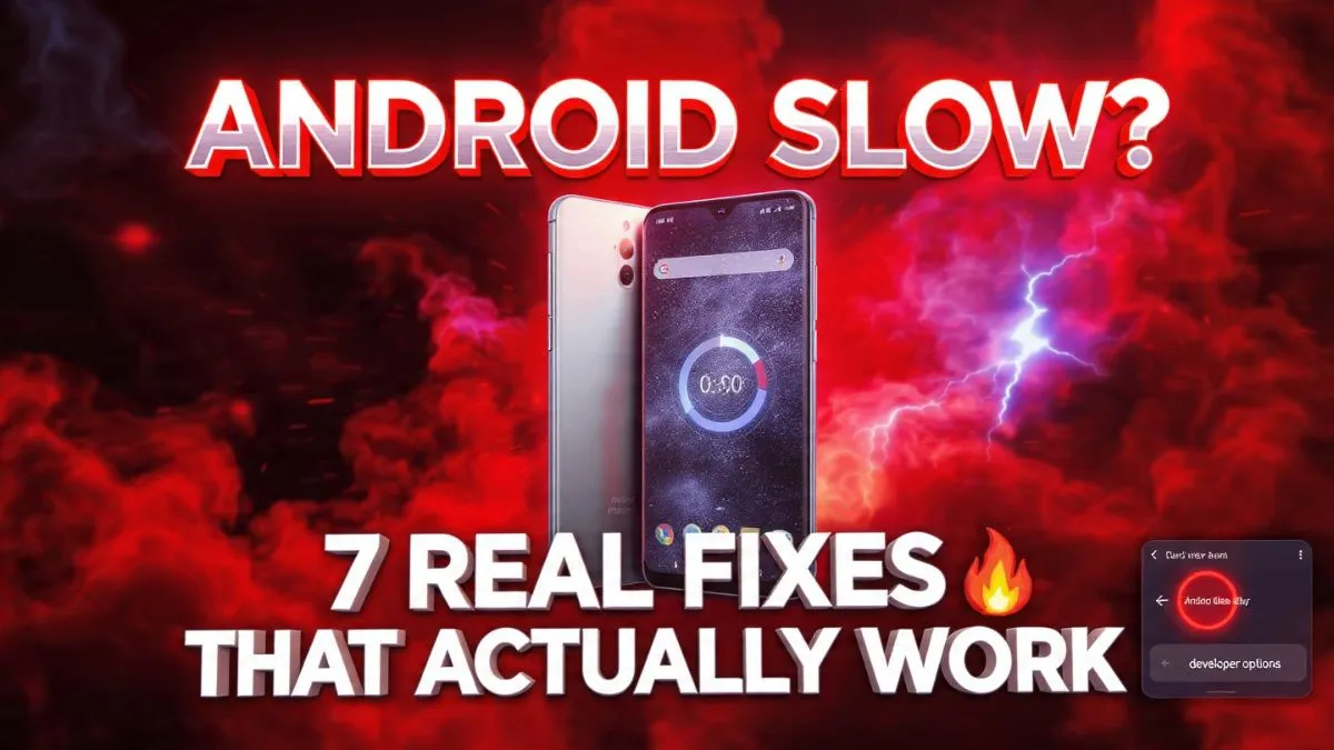 Why Is My Android Phone So Slow? 7 Real Fixes That Actually Work