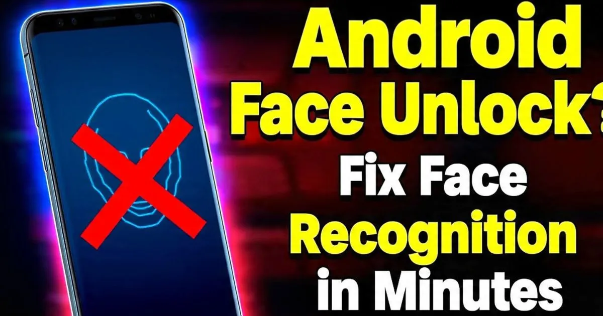 Android Face Unlock Not Working