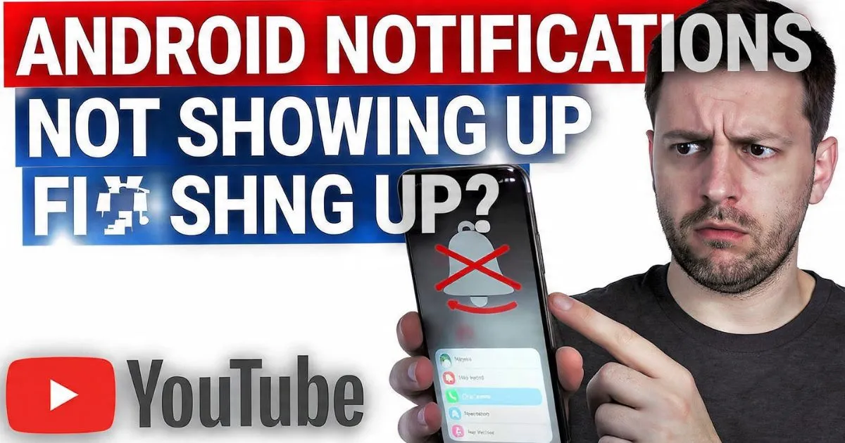 Android Notifications Not Showing Up? Fix Every Common Cause