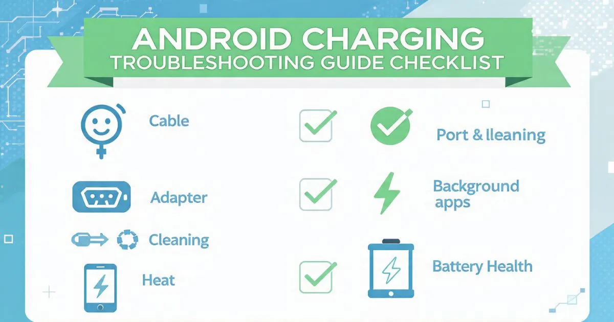 Android phone displaying slow charging notification on lock screen