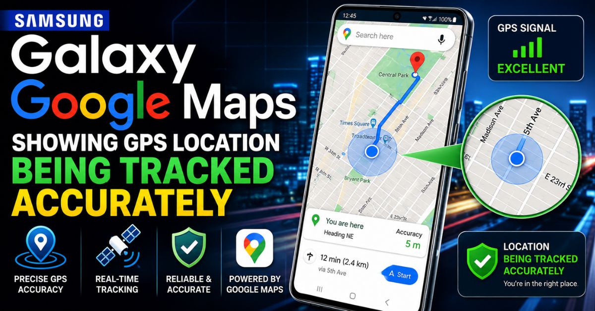 Samsung Galaxy GPS not working or inaccurate — fix GPS location on Galaxy phones