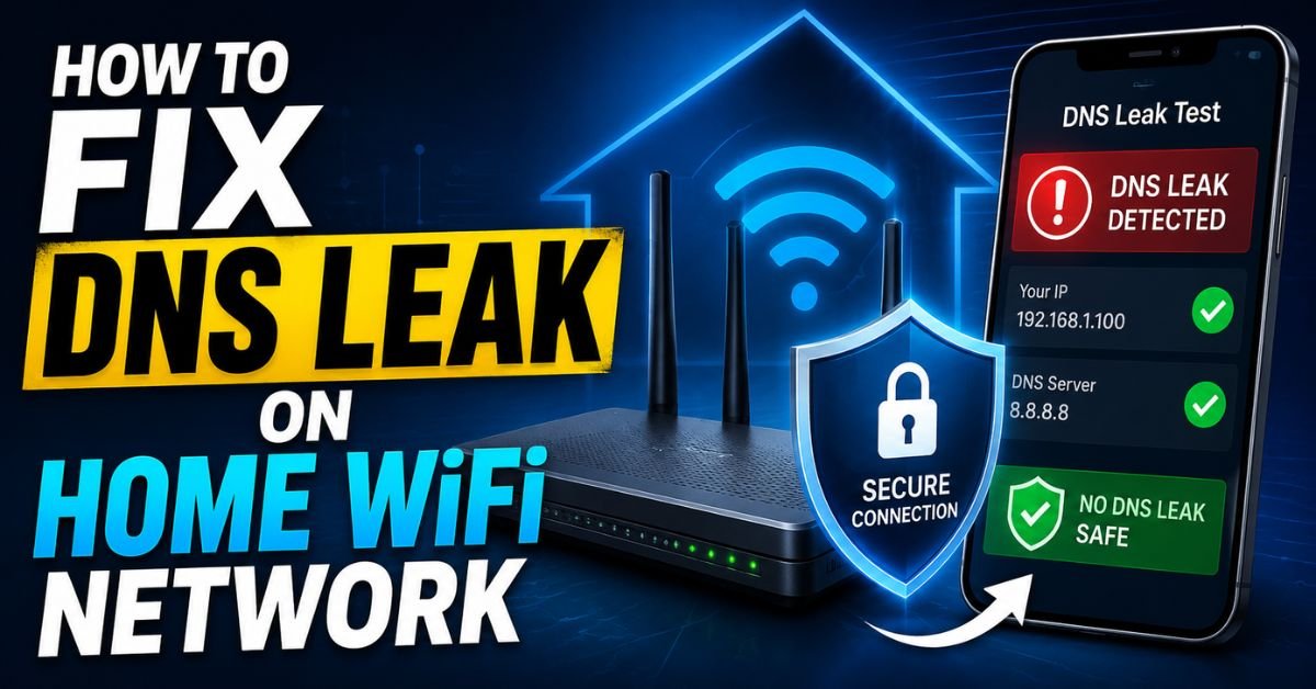 How to Fix DNS Leak on Home WiFi Network