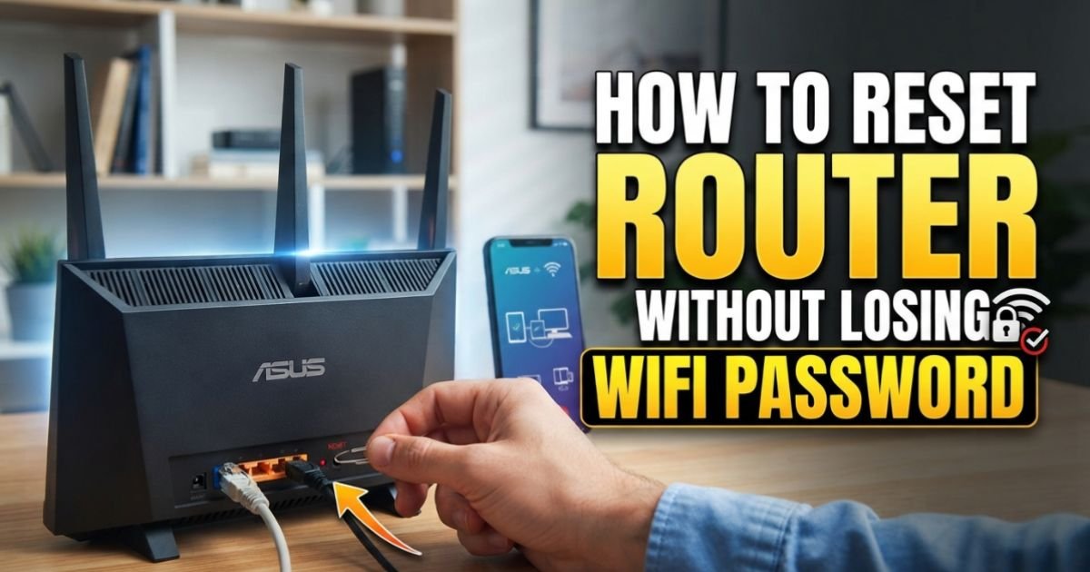 How to Reset Router Without Losing WiFi Password